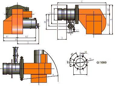 GI1000DSPGN燃气燃烧器(BALTUR)